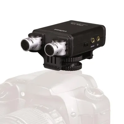 Obrázok produktu pre Dörr CWA-120, Mikrofón pre digitálny fotoaparát, -31 dB, Bezdrôtový, 3,5 mm (1/8"), Čierna, 75 dB