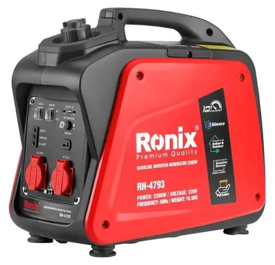 Produktbild von Ronix Benzin-Stromgenerator, 2.2 kW - 4.1 L - RH-4793