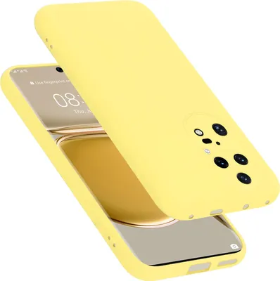 Produktbild von Cadorabo Schutzhülle für Huawei P50 PRO Hülle in Gelb Handyhülle Case Cover TPU Etui