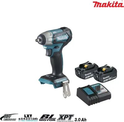 Produktbild von MAKITA DTW180RFJ - Schraubpistole - Pistolengriff - 3/8" - Schwarz - Grün