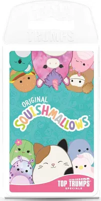 Produktbild von Winning Moves Kartenspiel Squishmallows Top Trumps - Lernspielzeug