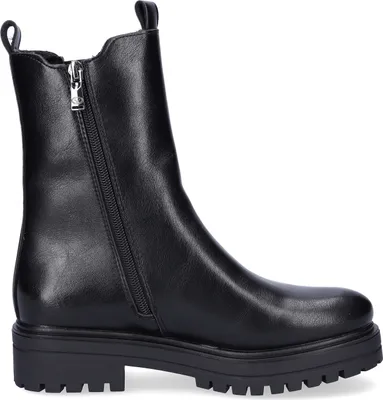 Imagen del producto de Zapatos de mujer de la marca Tom Tailor, tipo bota, con cremallera, color negro, para uso casual