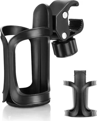 Image de Porte-gobelet vélo 360 degrés de rotation Porte-bouteille poussette Porte-gobelet