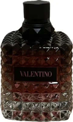A product shot of a Valentino perfume bottle.