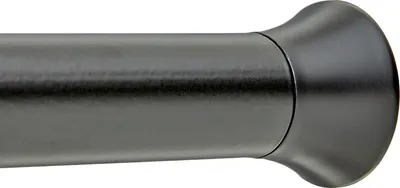 Immagine prodotto di Binario telescopico per tende da doccia - in morsetti - da 61 cm a 914 cm - nero