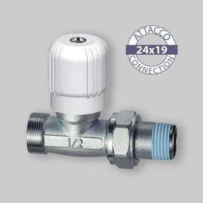 Produktbild von GERADES VENTIL FÜR KUPFER-, PLASTIK- UND MEHRSCHICHTROHRE, Anschlussgröße 1/2" - 24x19