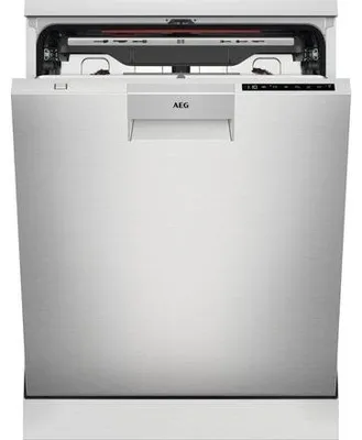Obrázok produktu pre AEG FFB73716PM, Voľne stojaci, Úplná veľkosť (60 cm), Nerezová oceľ, LCD, 1,6 m, 1,8 m