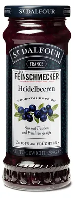 Produktbild von St. Dalfour Fruchtaufstrich Heidelbeeren Brotaufstrich Konfitüre 280g