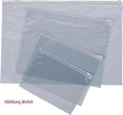 Produktbild von Clear bag Gleitverschlusshülle A5 PVC transparent.