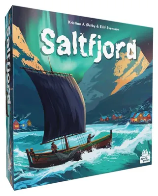 Obrázok produktu pre Saltfjord - Strategická hra s draftovaním kockami a rozvojom