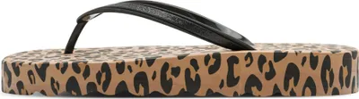 Produktbild von Tamaris Damen Pantolette Plateau Zehentrenner mit Karree Form 1-27141-46, Größe:41 EU, Farbe:Braun