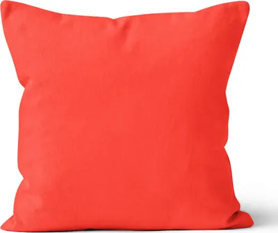Image de Taie d'oreiller microplush 40x40 cm Corail