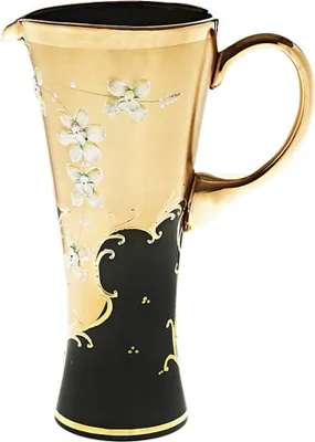 Produktbild von Krug Black Queen 1500 ml, Gold/Braun, aus Glas