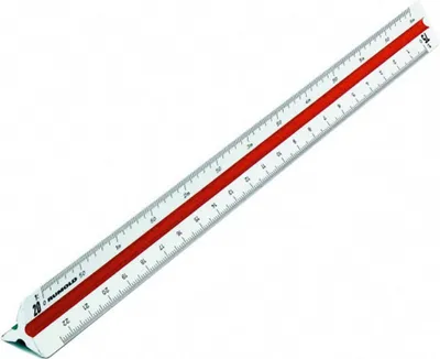Immagine prodotto di Rumold 160/DIN/30 Righelli triangolari di precisione 160/30, ingegnere DIN