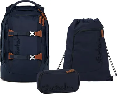Produktbild von Satch Pack Nordic Blue Skandi Edition Schulrucksack 3tlg.