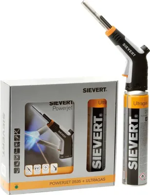 Produktbild von Sievert Lötlampe Powerjet 2535 m.Schraubkartusche 230 g/h 2,9 kW