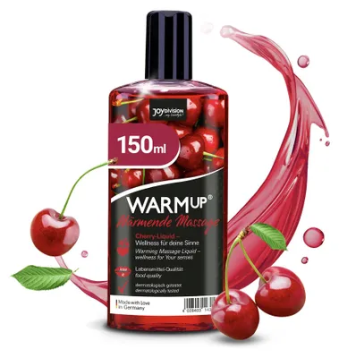 Obrázok produktu pre JOYDIVISION JOY116-kirsche, Masážny olej, 150 ml, Vegetable Glycerin, Aroma, Aqua, CI 75470, 1 kusov, Fľaša