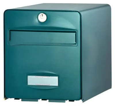 Image de Boîte Aux Lettres Balthazar Sf Vert Boîte Aux Lettres Design Et Sécurisée, Couleur Verte - Burg-wächter
