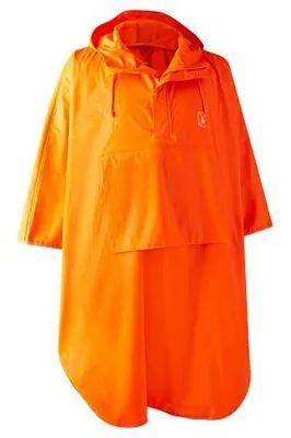 Productafbeelding van Hurricane Regenponcho voor heren (oranje), maat M-XL
