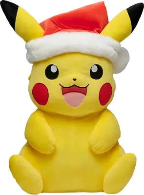 Obrázek produktu pro Pokémon plyšák - Pikachu Holiday/Vánoce 60 cm