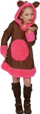 Produktbild von Bärchen Kleid mit Kapuze Kinder 104