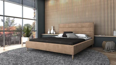 Obrázek produktu pro Postel ROSE 180x200 béžová