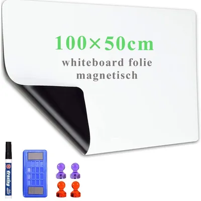 Image de Film magnétique pour tableau blanc - Adhésif et réutilisable