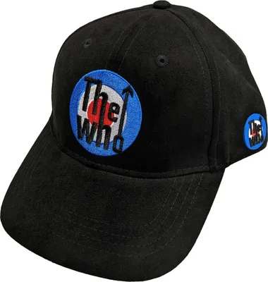 Produktbild von The Who - "Target & Leap" Baseball Cap pre mužov/ženy Uni RO6559 (One Size) (Black)