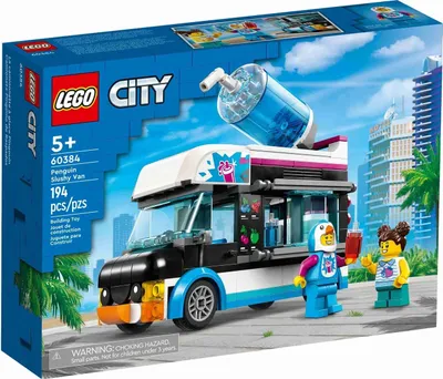 Zdjęcie produktu dla LEGO® City 60384 Furgonetka z lodowym odłamkiem pingwina