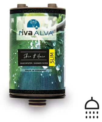 Produktbild von rivaALVA Skin & Hair SLIM Duschfilter | Ersatzkartusche