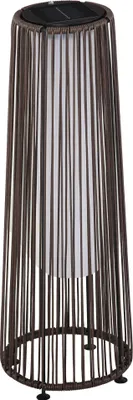 Produktbild von Solarlampe Rattanoptik Gartenleuchte Außenlampe 61 cm Automatikmodus 8h Betrieb