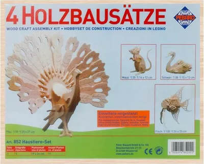 Immagine prodotto di Kit di costruzioni in legno Pebaro per animali domestici, 852