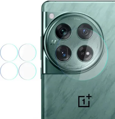 Zdjęcie produktu dla Ochrona obiektywu 3mk Ochrona obiektywu dla OnePlus 12, 4 zestawy