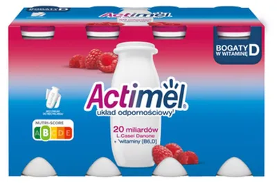 Immagine prodotto di Actimel al gusto di lampone 8 x 100 g