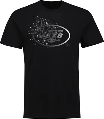 Produktbild von NFL New York Jets Shatter Graphic Logo Football Shirt schwarz (M)