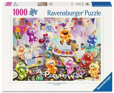 Immagine prodotto di Puzzle per adulti da 1000 pezzi - Festa di compleanno Gelini