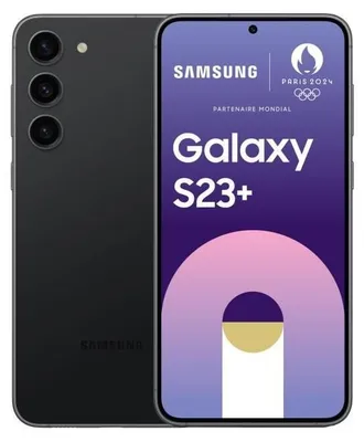 Image de Samsung Galaxy S23+ SM-S916B, 16,8 cm (6.6"), 8 Go, 512 Go, 50 MP, Android 13, noir
