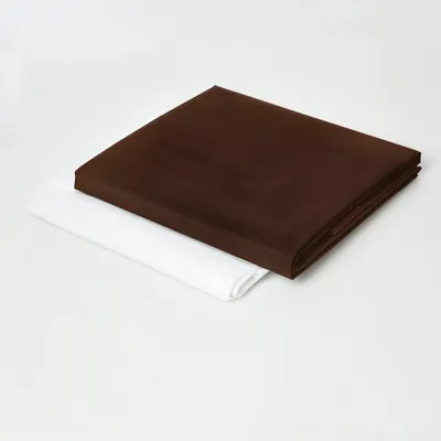 Immagine prodotto di Lumaland Fodera per pouf senza imbottitura per pouf gigante Luxury XXL - Fodera per pouf 140 x 180 cm -  Marrone