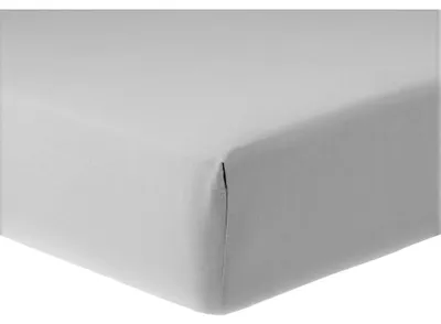 Produktbild von Bettlaken - Spannbettlaken - Mikrofibra - Grau - 120g/m2 - 160x200 cm - Hochwertiges