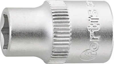 Produktbild von Fortis 4317784707152, 3/8", 1 Kopf/Köpfe, 9 mm, Chrom-Vanadium-Stahl, 24,9 mm