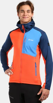 Zdjęcie produktu dla Męska bluza polarowa Kilpi SEVELEN-M, pomarańczowa, rozmiar S