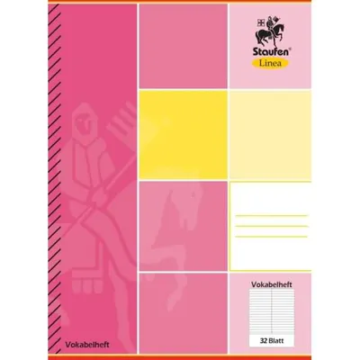 Produktbild von Vokabelheft Linea A6 32 Blatt