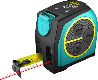 Produktbild von Laser-Entfernungsmesser mit Maßband DT10-B3-40m