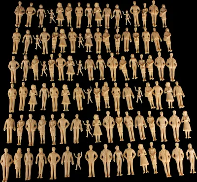 Produktbild von 100 Stehende Spur G Figuren (100 Stück)