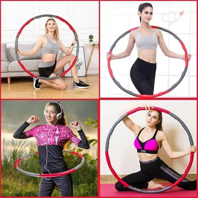 Produktbild von Famanu Fitness-Hoop Verstellbar für Gewichtsverlust und Massage - Für Zuhause und Fitnessstudio