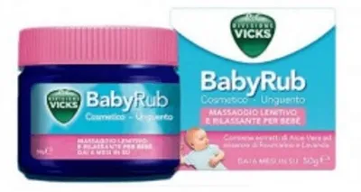 Immagine prodotto di Vicks Babyrub Unguento 50 G