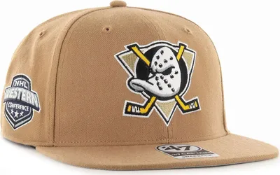 Produktbild von 47 Brand Snapback Cap - SURE SHOT Anaheim Ducks camel beige