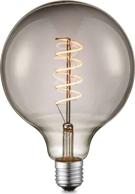 Produktbild von Lucande LED-Leuchtmittel E27 G125 4 W rauch 1.800 K dimmbar