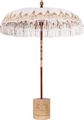 Produktbild von Balinesischer Sonnenschirm 260 Creme 180-190 cm