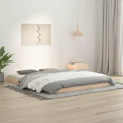 Immagine prodotto di vidaXL Letto in legno massiccio 150x200 cm pino